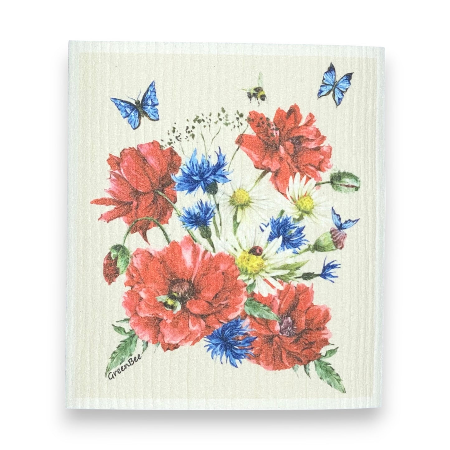 Floral Towel | Kitchen Cloth | Swedish Dish Cloth