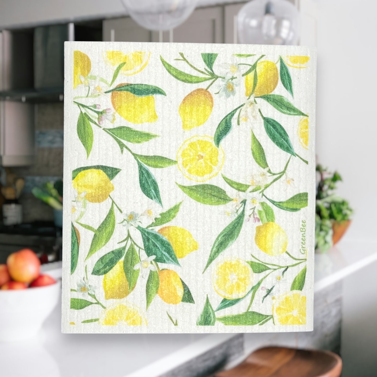 Lemons Towel | Kitchen Cloth | Swedish Dish Cloth