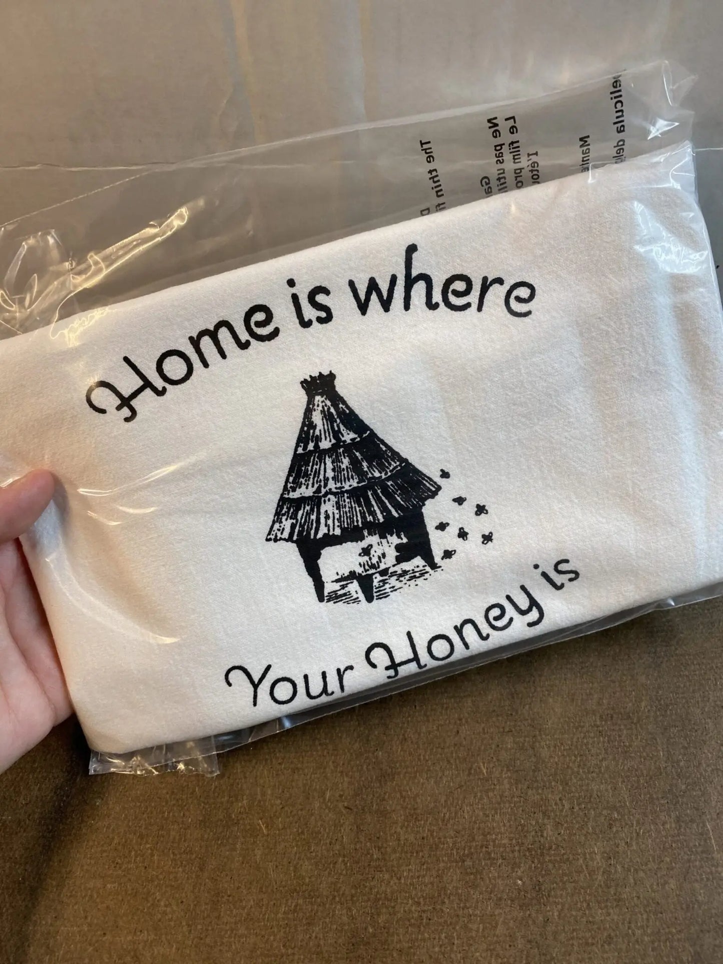 Honey Home Tea Towel Seconds Sale Green Bee Tea Towels