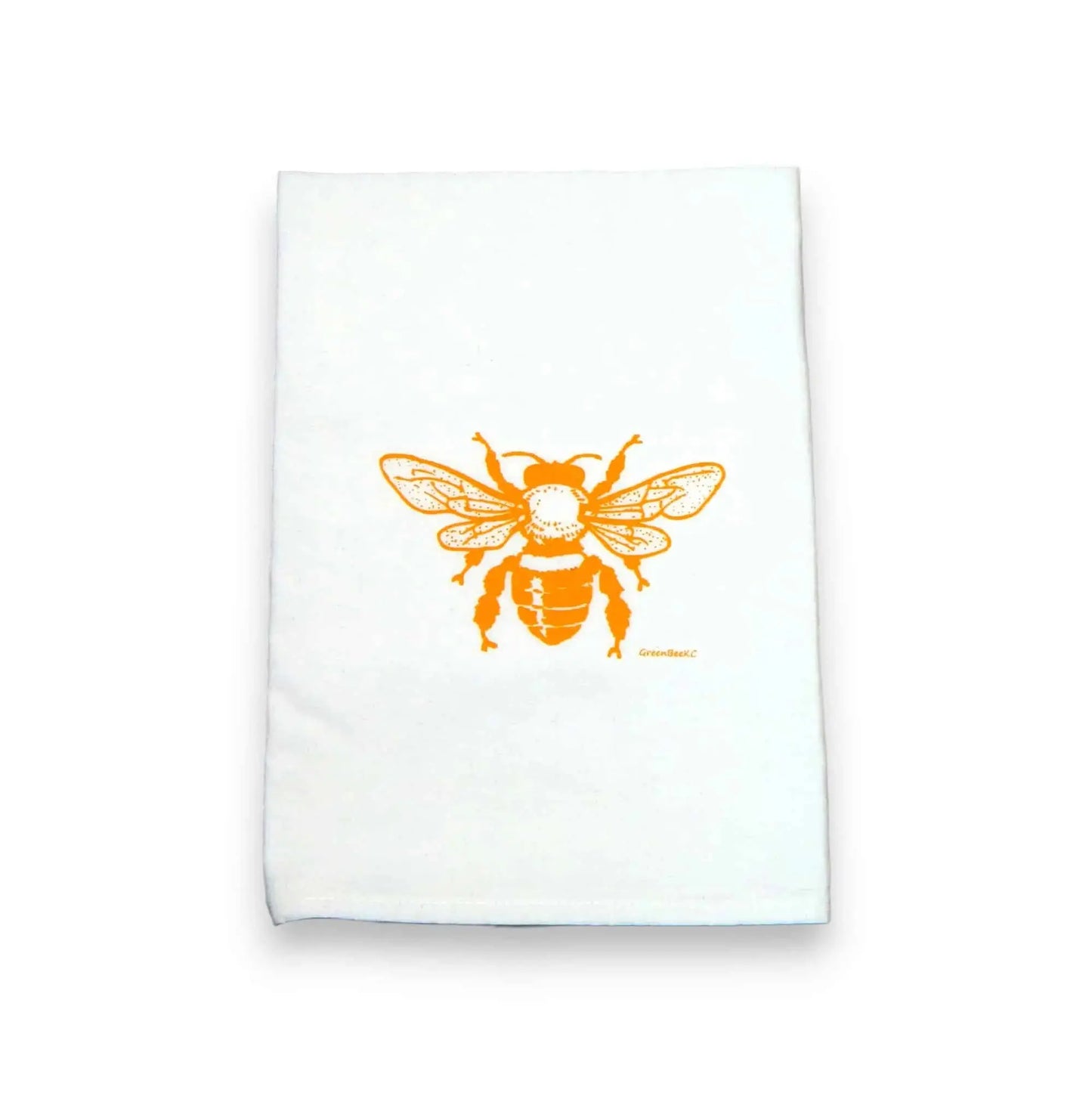 honey bee kitchen tea towel