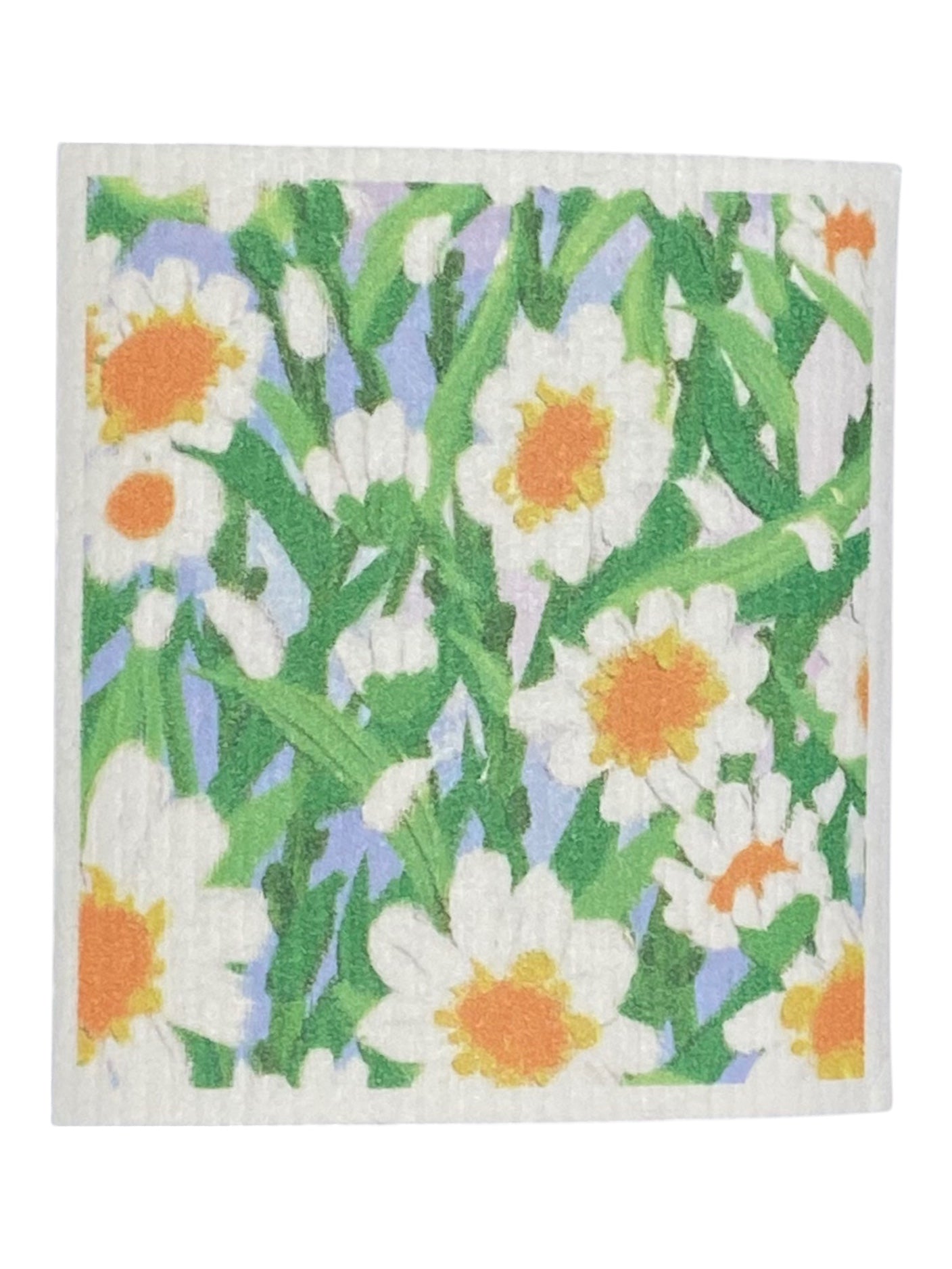 Spring Daisies Towel | Kitchen Cloth | Swedish Dish Cloth