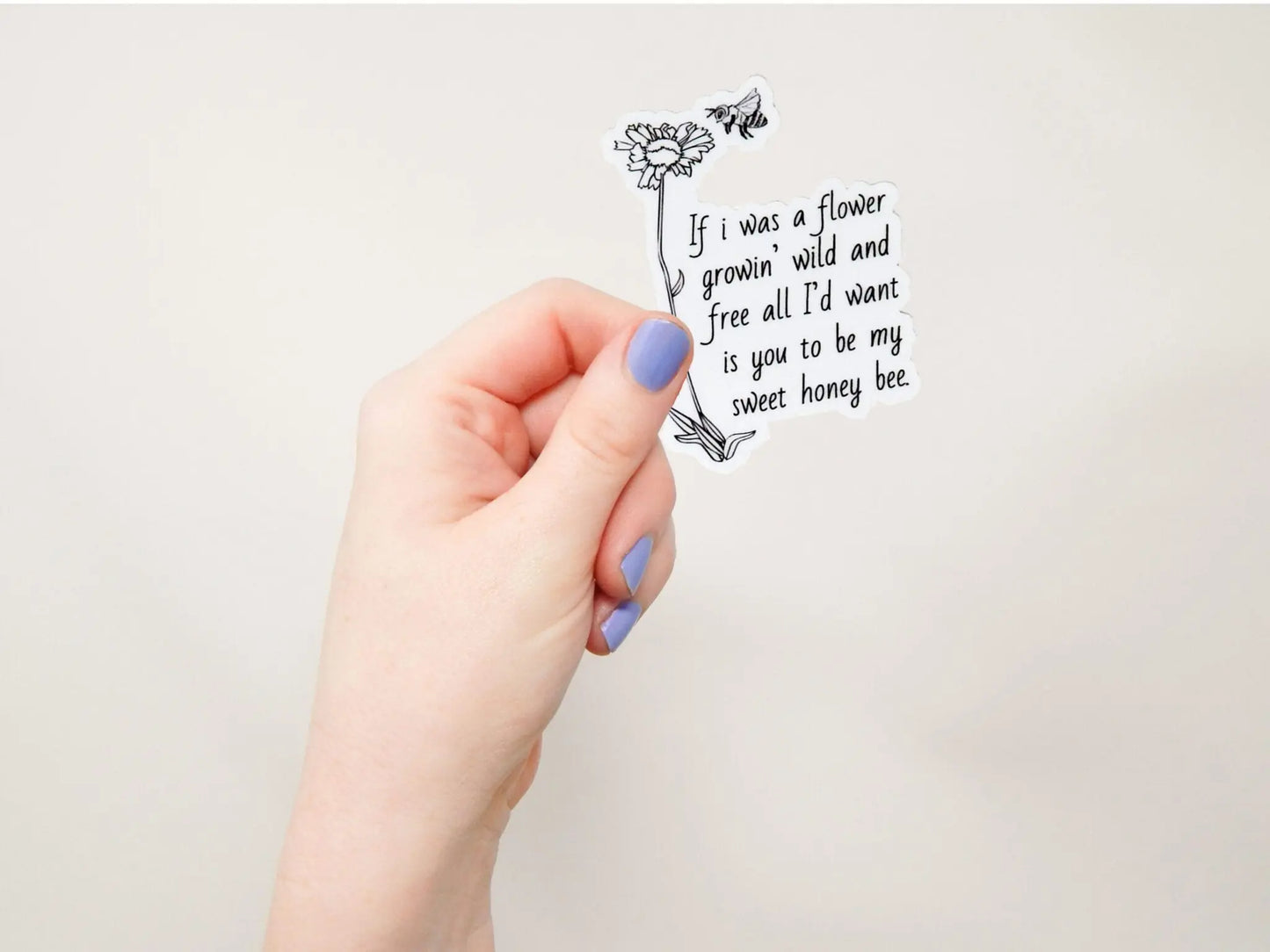 Sweet Honey Bee Sticker