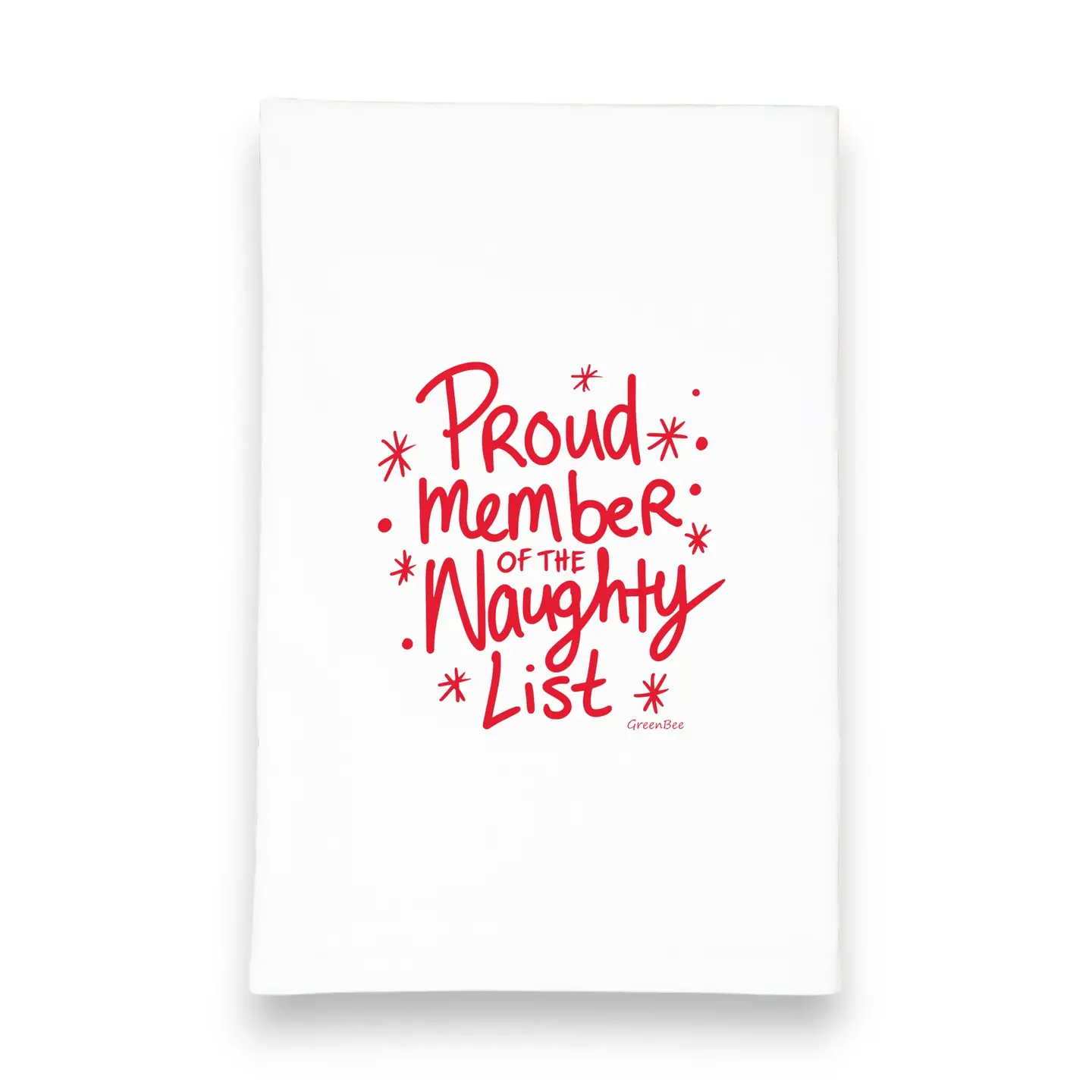 Naughty Christmas Towel | Tea Towels | Kitchen Tea Towels