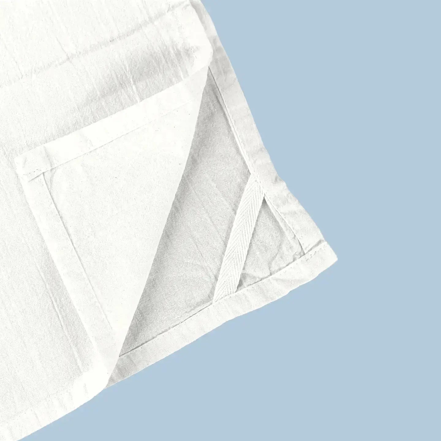 Green Bee Tea Towel Loop blue