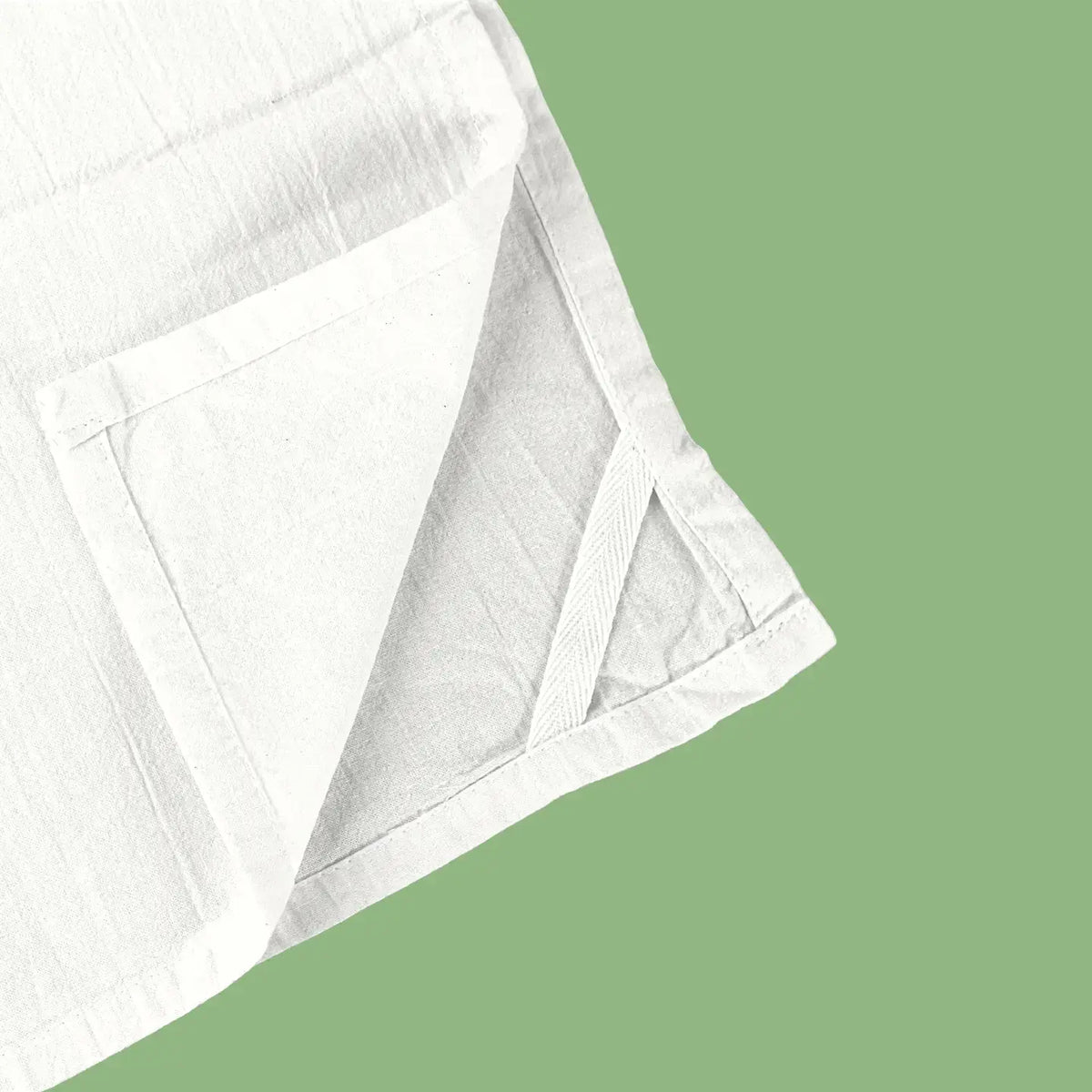 Green Bee Tea Towel Loop Green