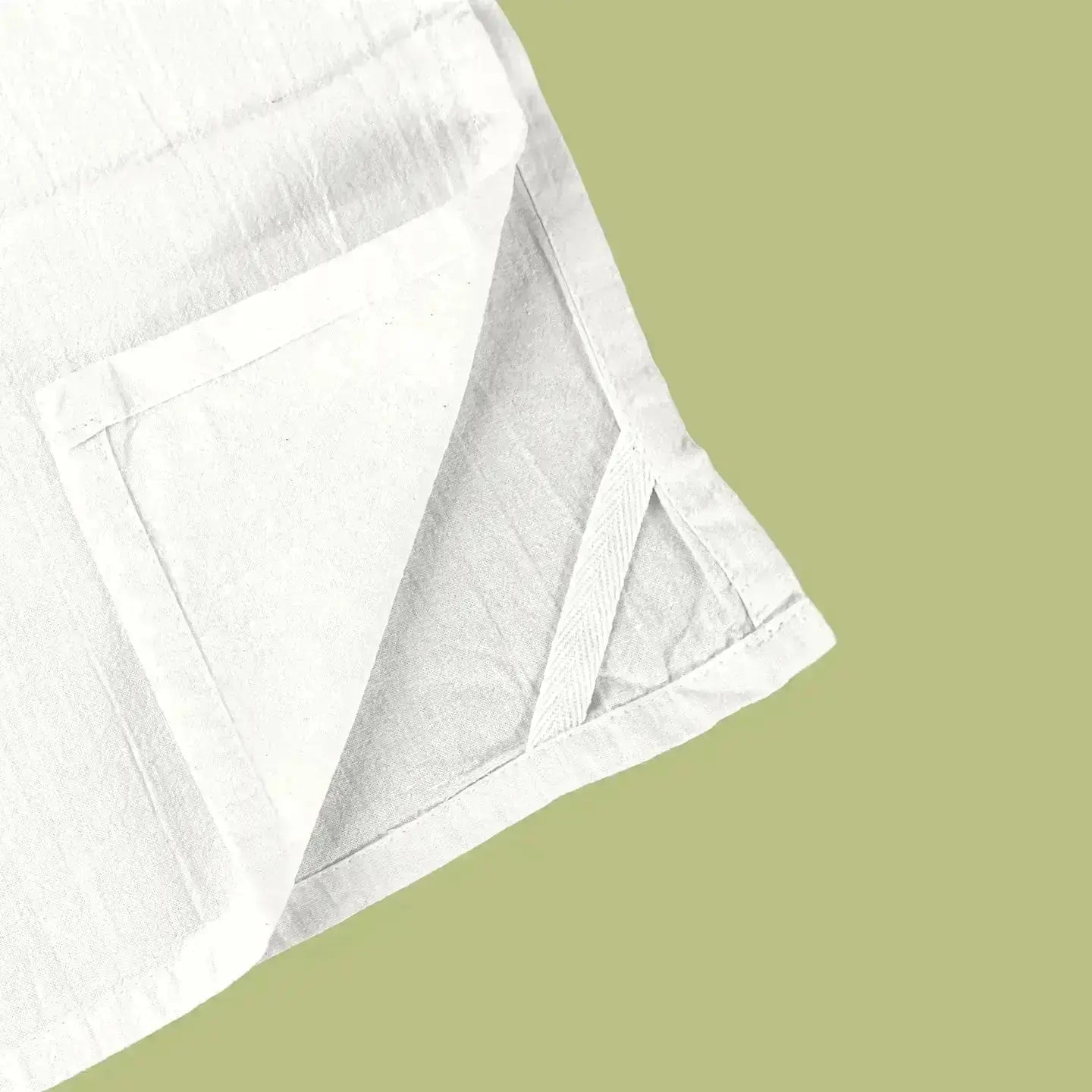 Green Bee Tea Towel loop Green