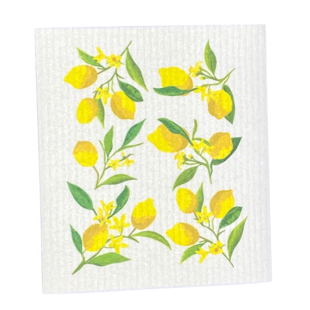 Lemon Bunches Towels | Kitchen Cloth | Swedish Dish Cloth