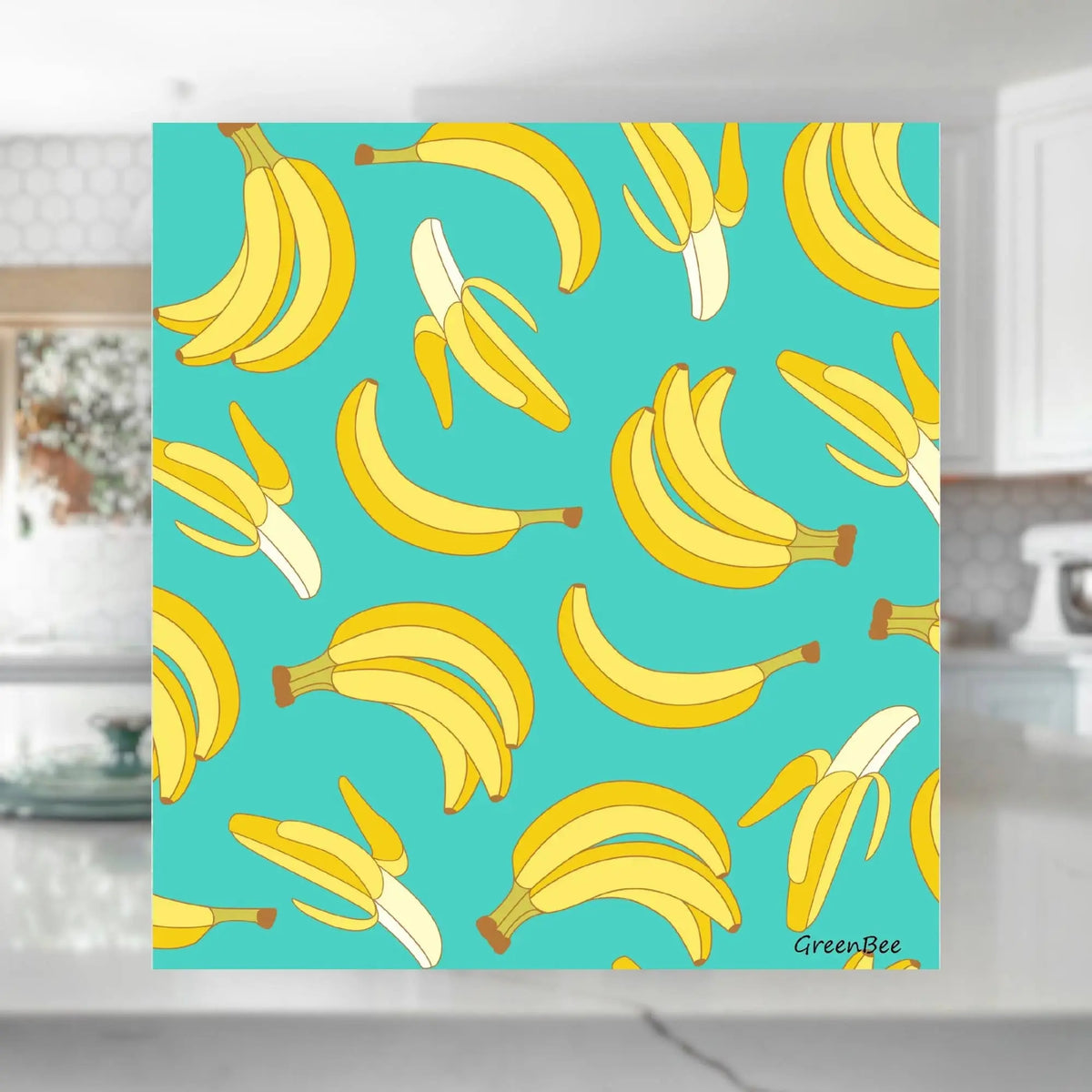 Bananas Swedish Dishcloth | Sponge Cloth | Eco-Sponge