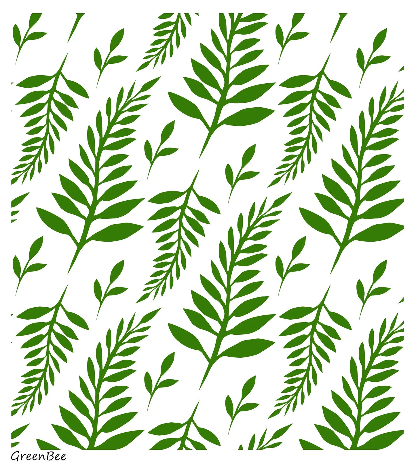 Fern | Kitchen Cloth | Swedish Dishcloth Green Bee Tea Towels