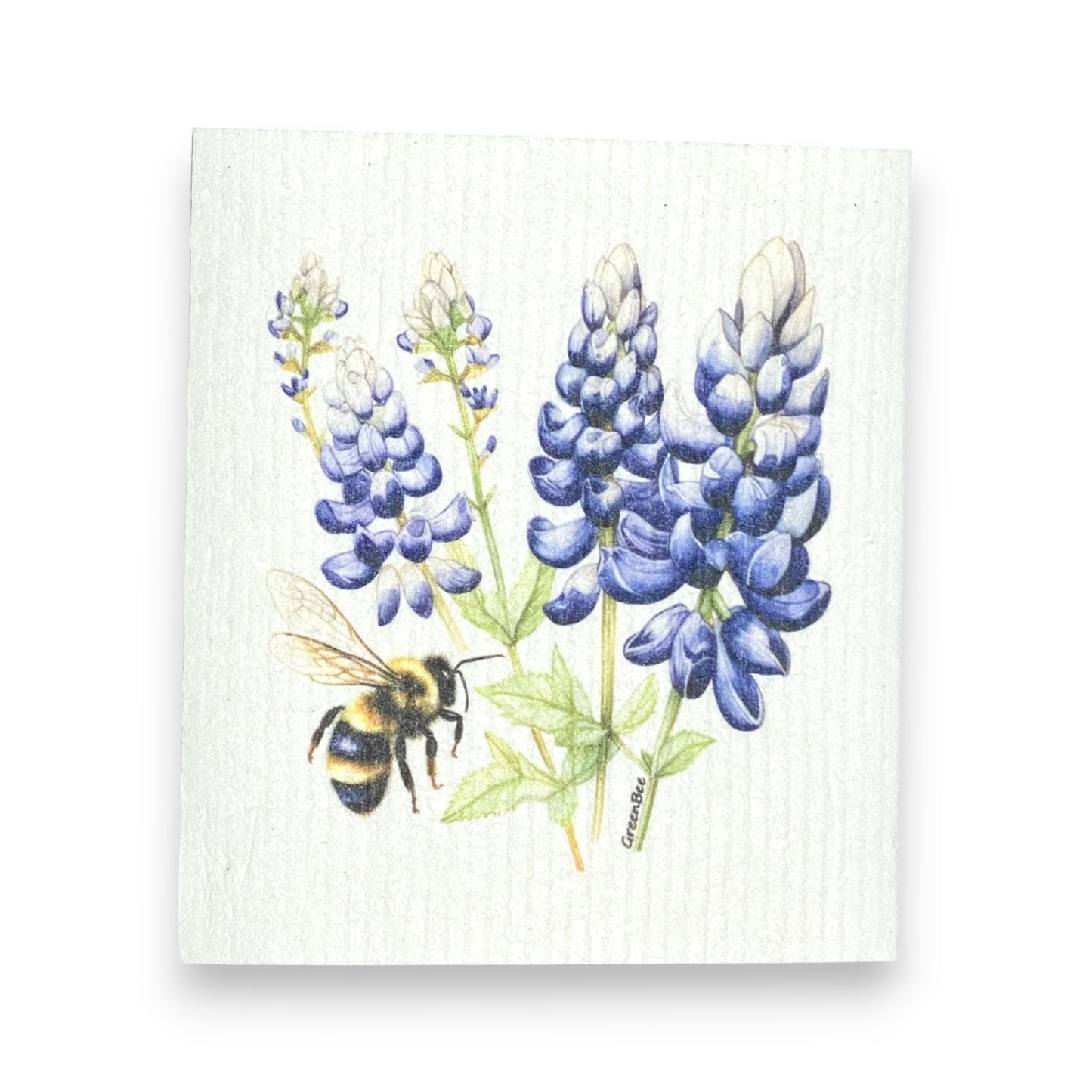 Bee Floral Towel | Kitchen Cloth | Swedish Dish Cloth