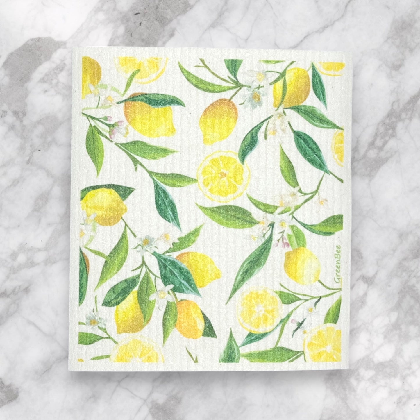 Lemons Towel | Kitchen Cloth | Swedish Dish Cloth