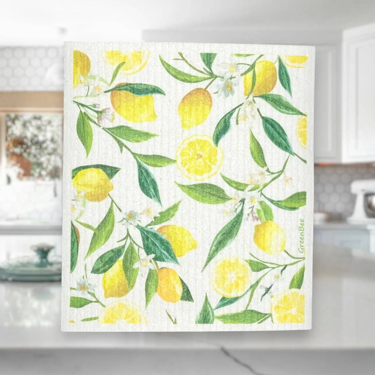 Lemon Bunch Swedish Dishcloth | Reusable Paper Towels | Gift