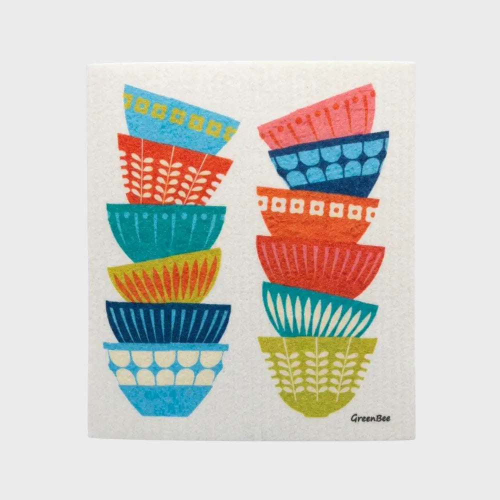 Vintage Dishes Swedish Dishcloth | Reusable Paper Towels
