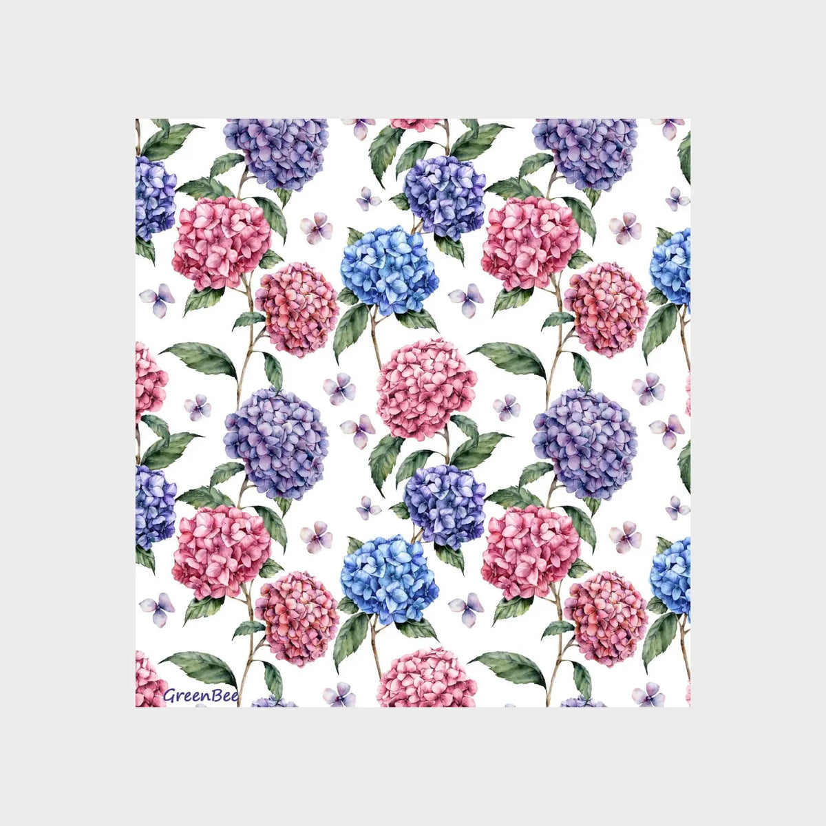 Hydrangeas Swedish Dishcloth | Reusable Paper Towels