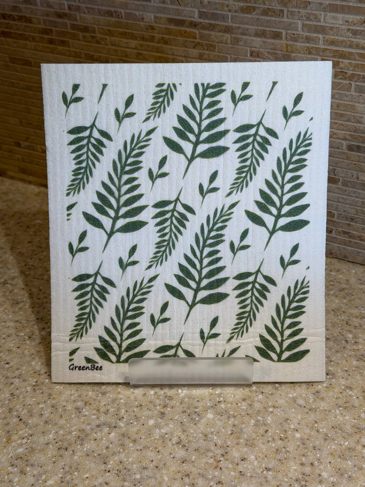 Fern Swedish Dishcloth | Kitchen Tea Towel | Dish Towel