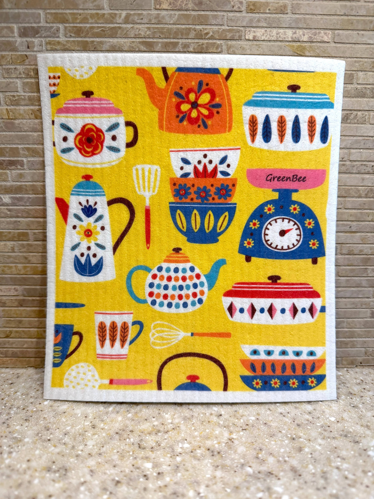 Vintage Kitchenware Swedish Dishcloth | Reusable Paper Towel