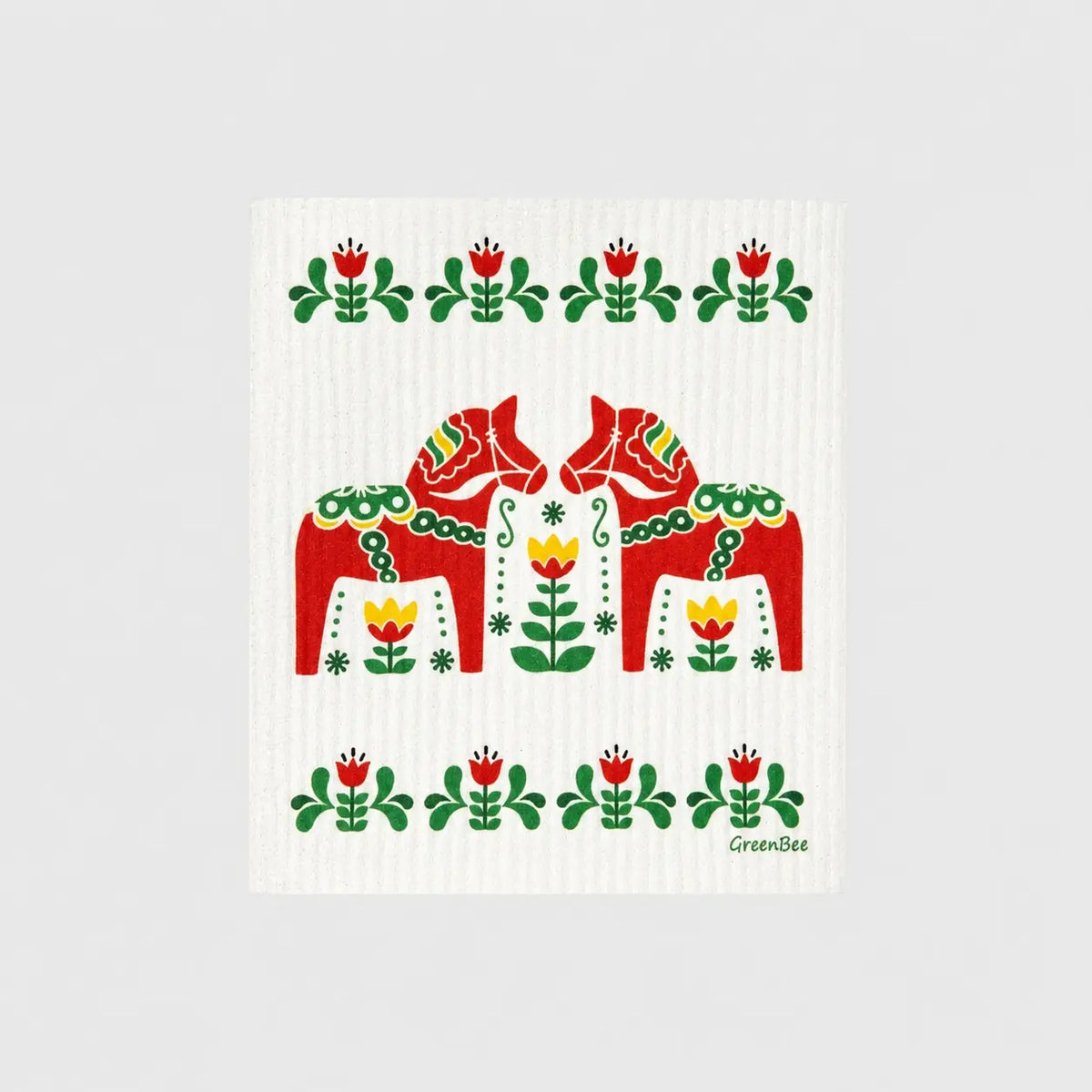 Dala Horse Swedish Dishcloth | Reusable Paper Towel
