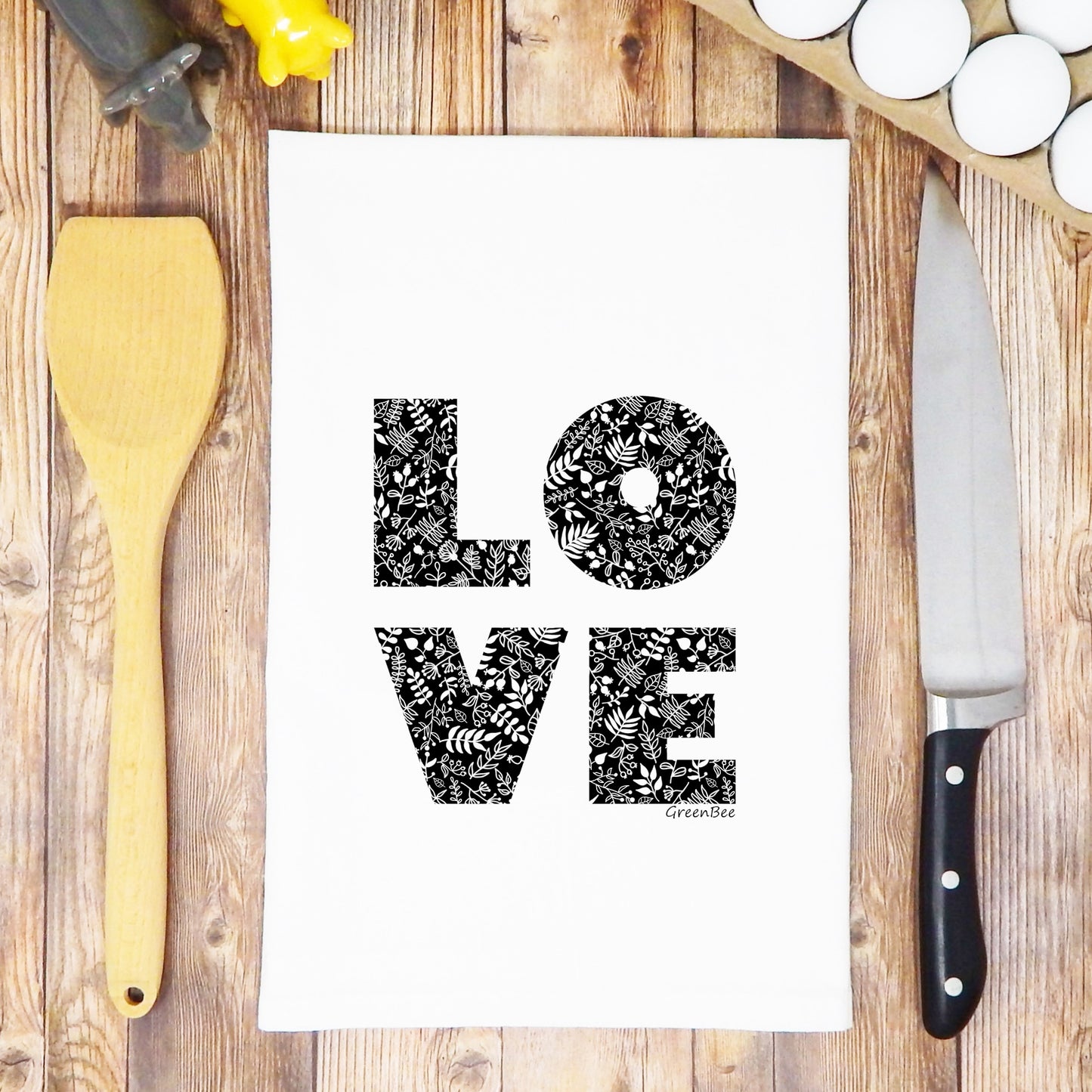 Love Kitchen Towel | Tea Towels | Kitchen Tea Towels
