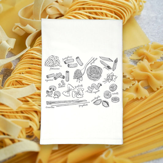 Pasta Kitchen Towel | Tea Towels | Food Dish Towels