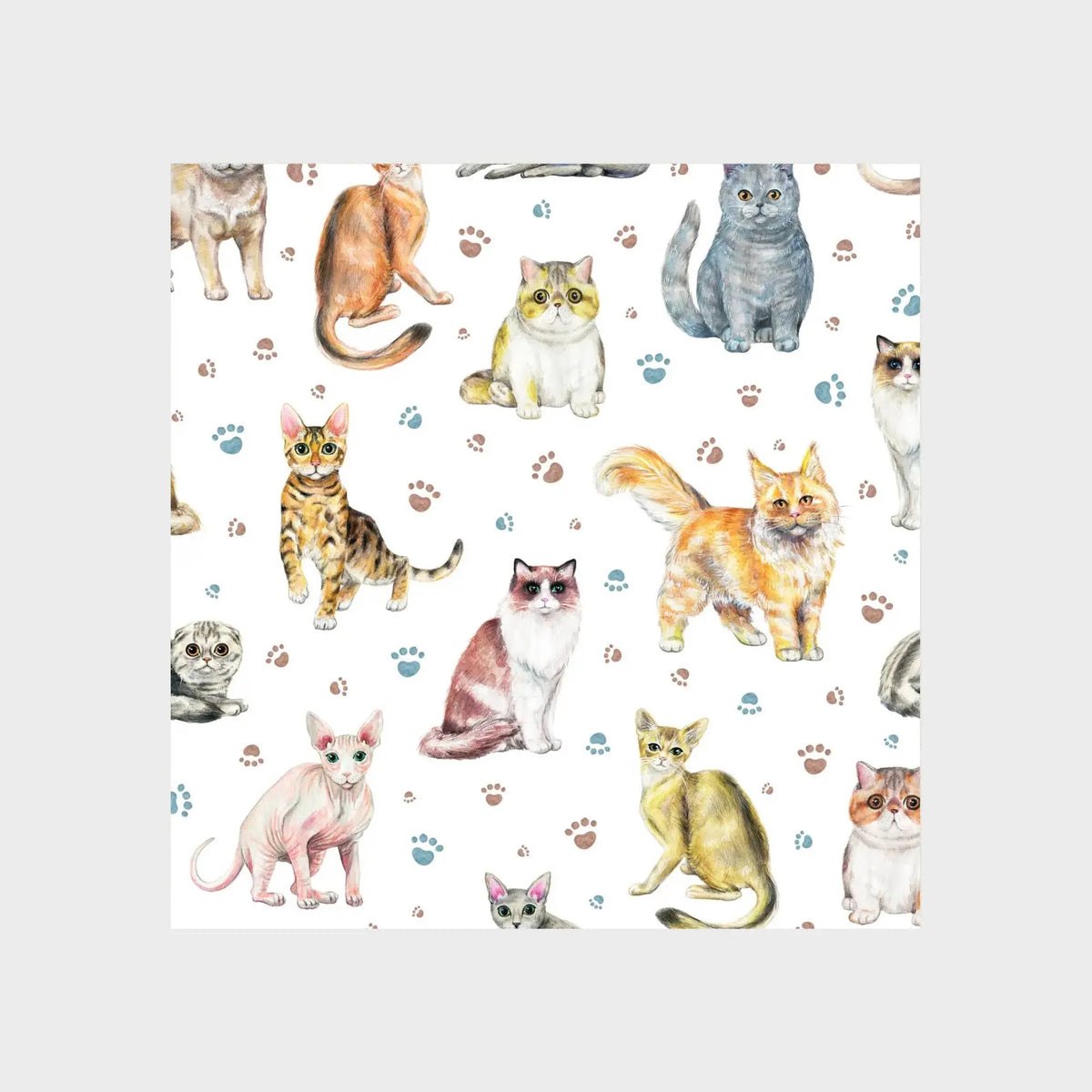 Kitty Cats Swedish Dishcloth | Reusable Paper Towels | Pets