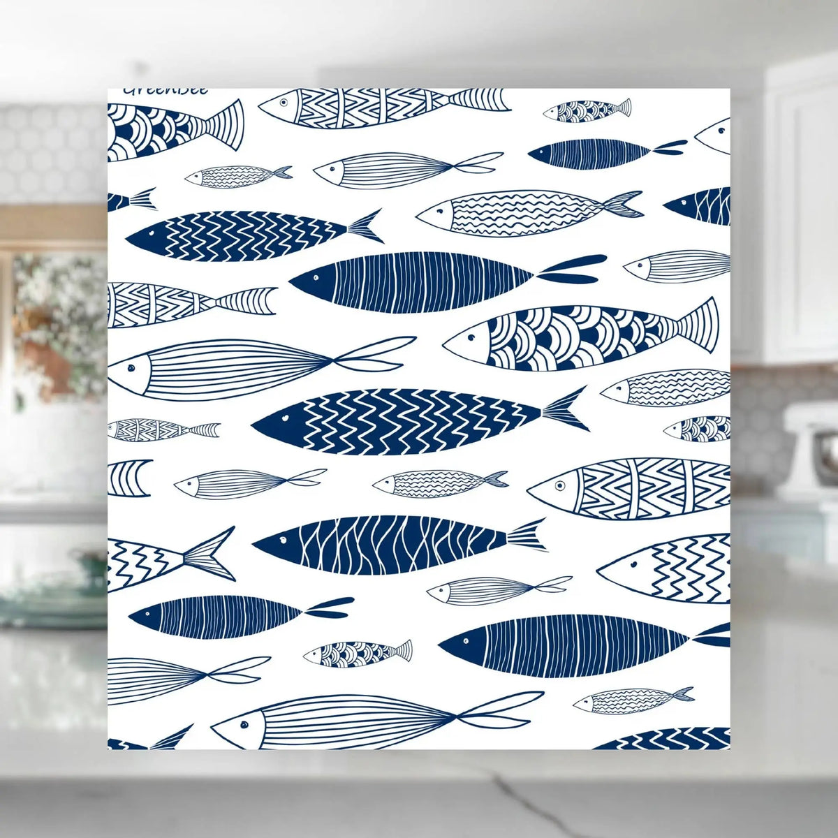 Fish Swedish Dishcloth | Kitchen Tea Towel | Dish Towel
