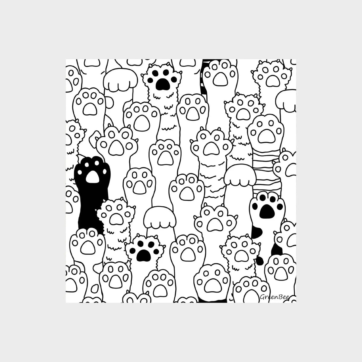 Cat Paws Swedish Dishcloth | Reusable Paper Towels