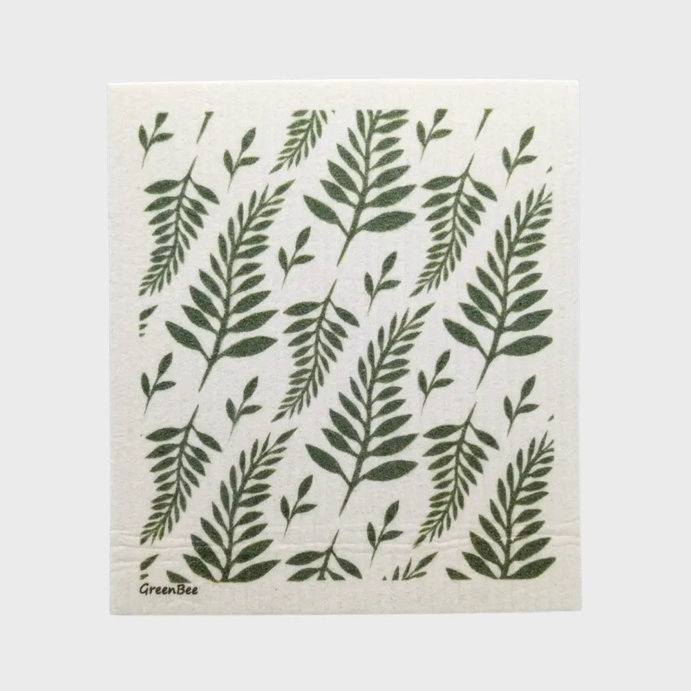 Fern Swedish Dishcloth | Kitchen Tea Towel | Dish Towel