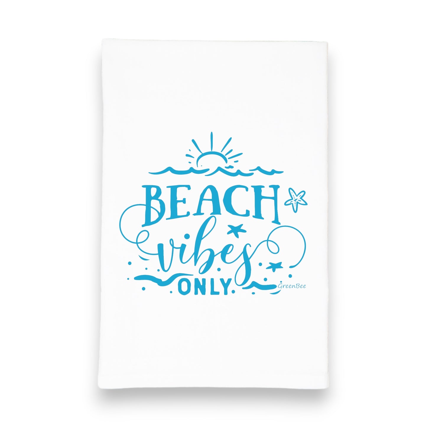 Beach Vibes Only Kitchen Tea Towel