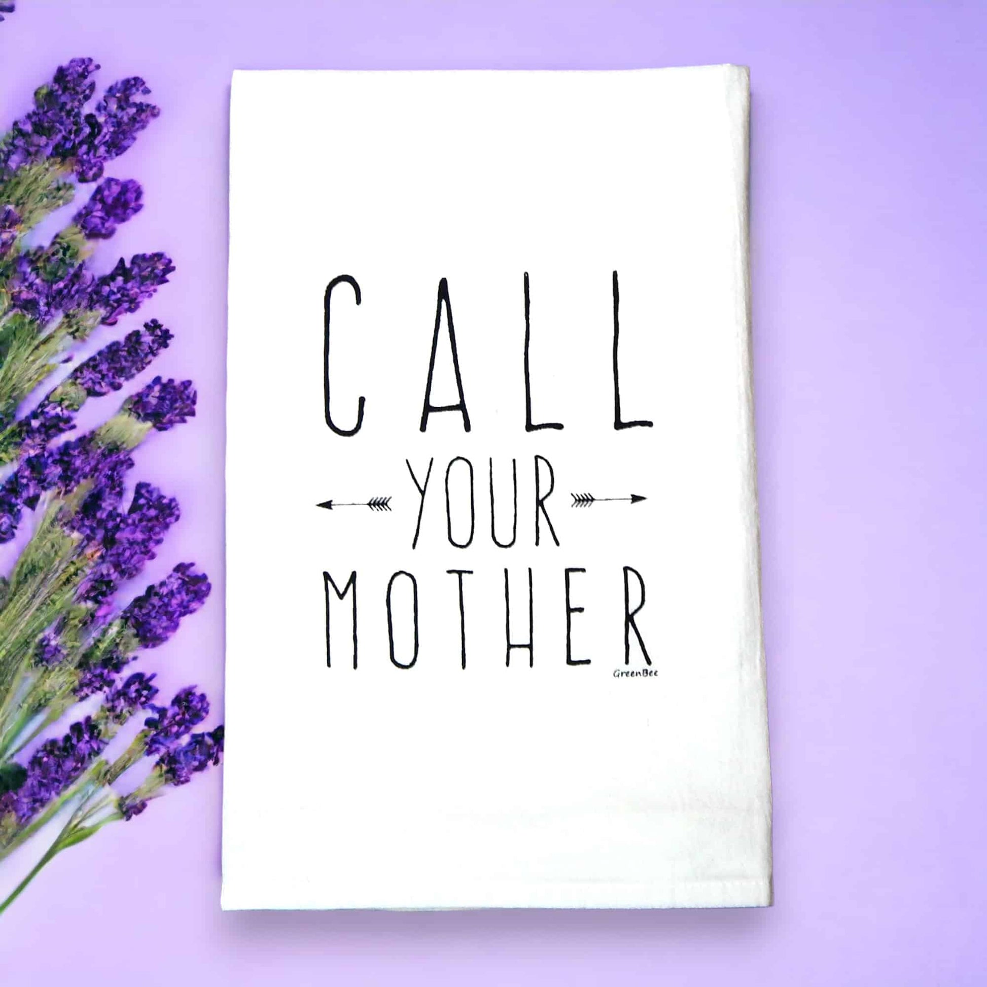 call your mother kitchen tea towel