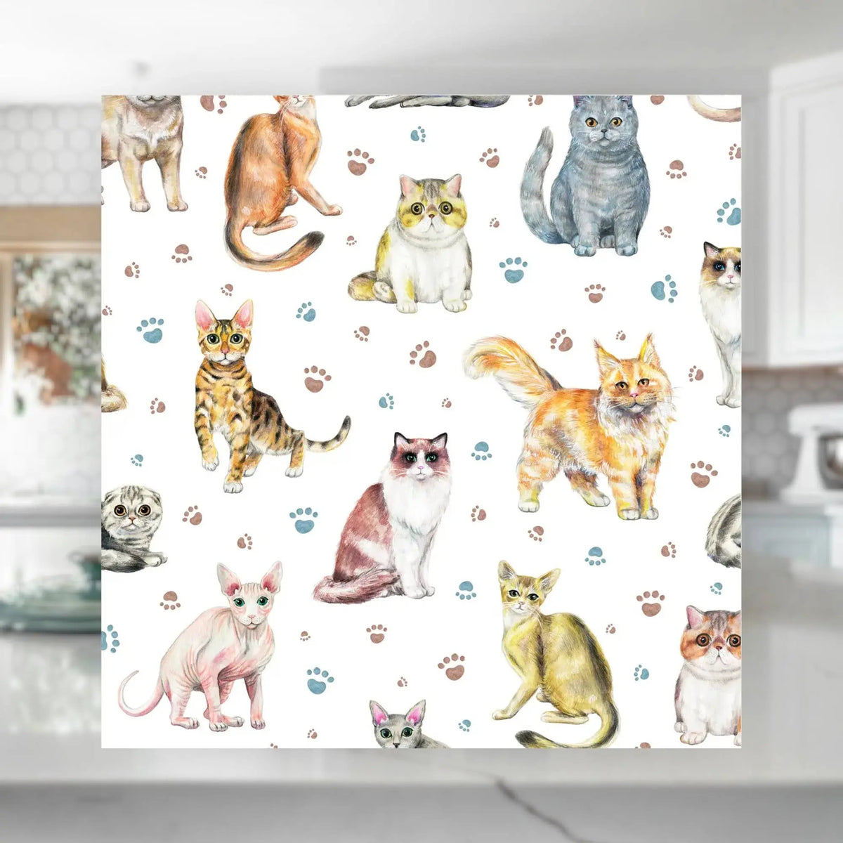 Kitty Cats Swedish Dishcloth | Reusable Paper Towels | Pets
