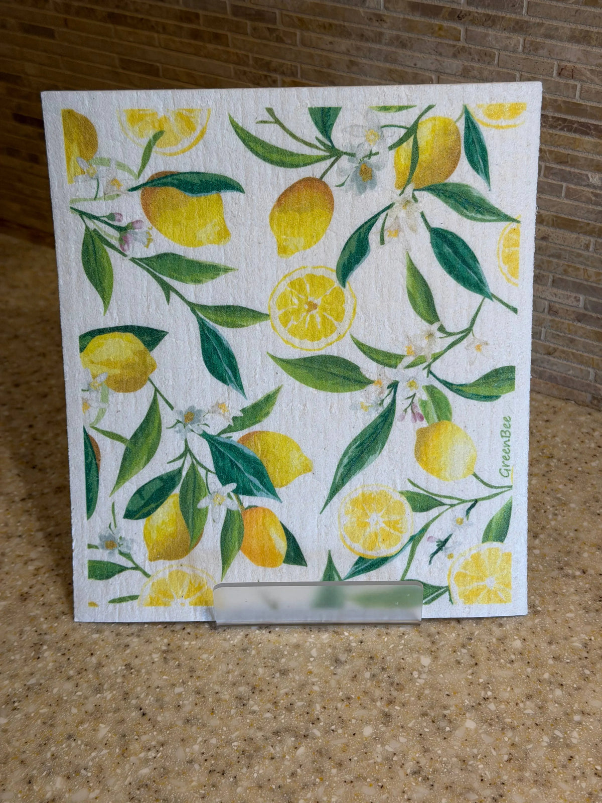 Lemon Bunch Swedish Dishcloth | Reusable Paper Towels | Gift