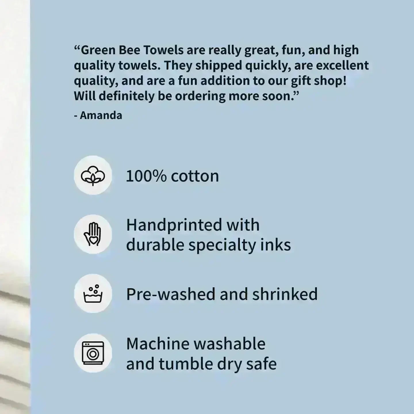 Kansas City Royals Tea Towel Green Bee Tea Towels