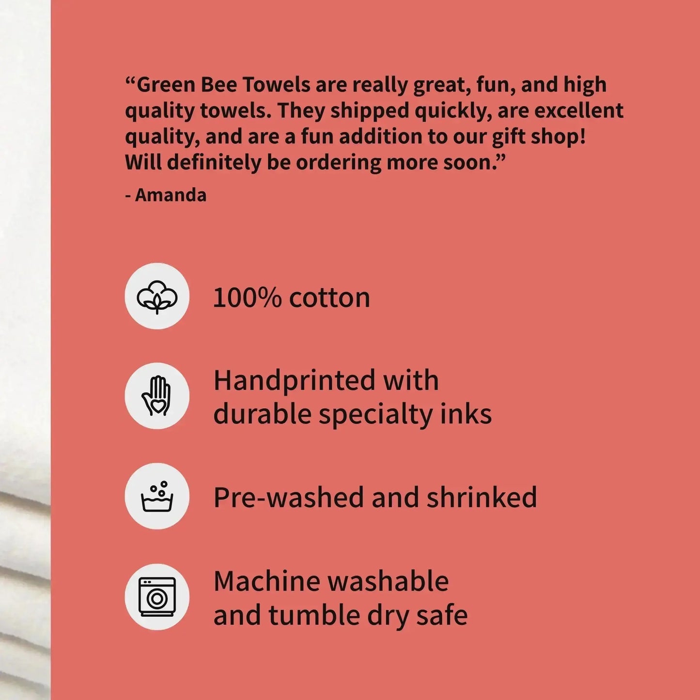 Green Bee Tea Towel Benefits Red