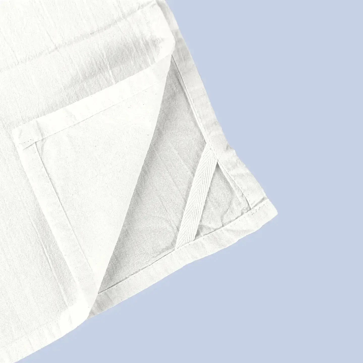 Green Bee Tea Towel Loop Blue