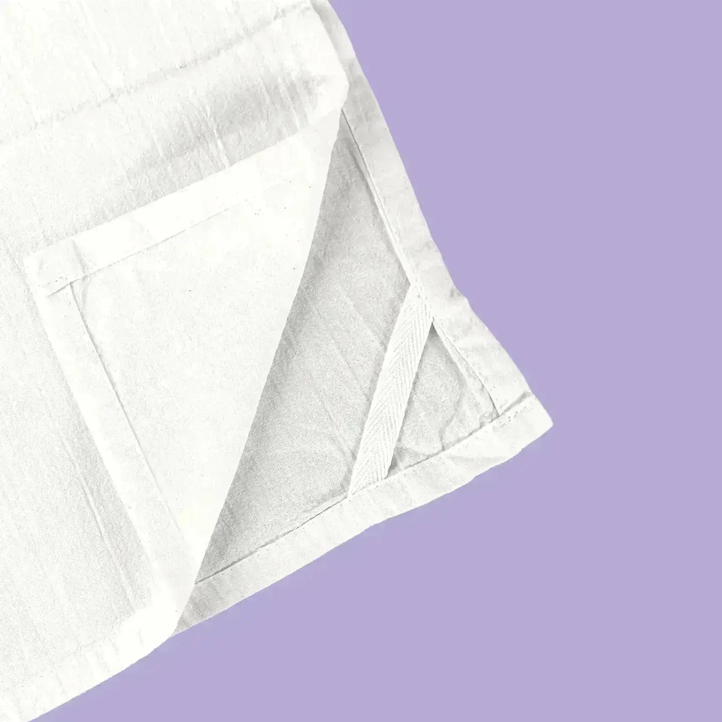 Green Bee Tea Towel loop purple