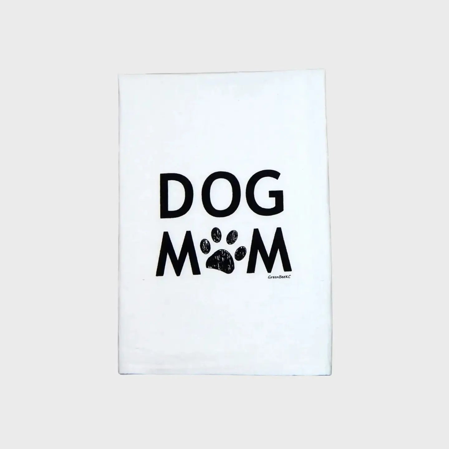 Dog Mom Tea Towel Green Bee Tea Towels