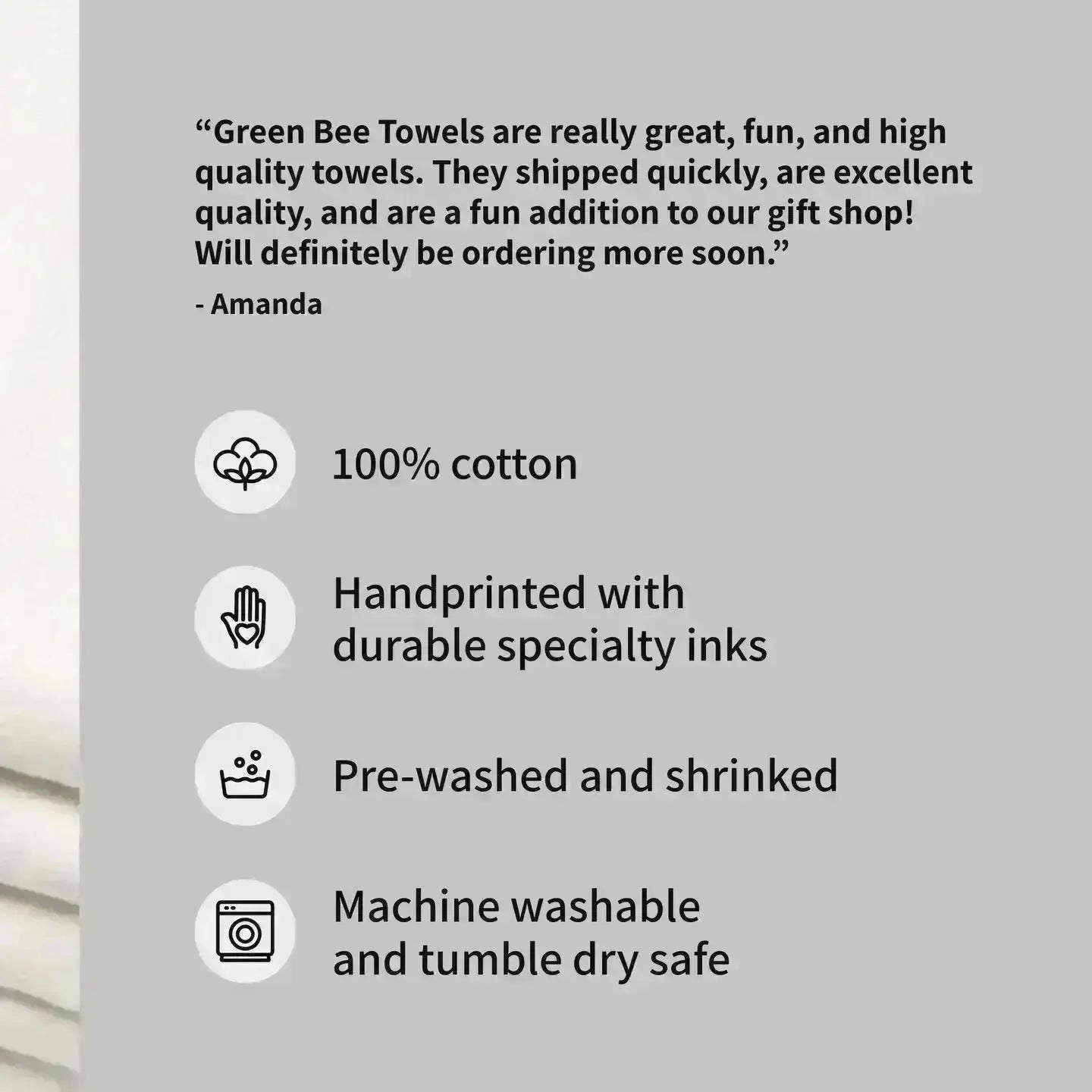 Kansas City Skyline Tea Towel Green Bee Tea Towels